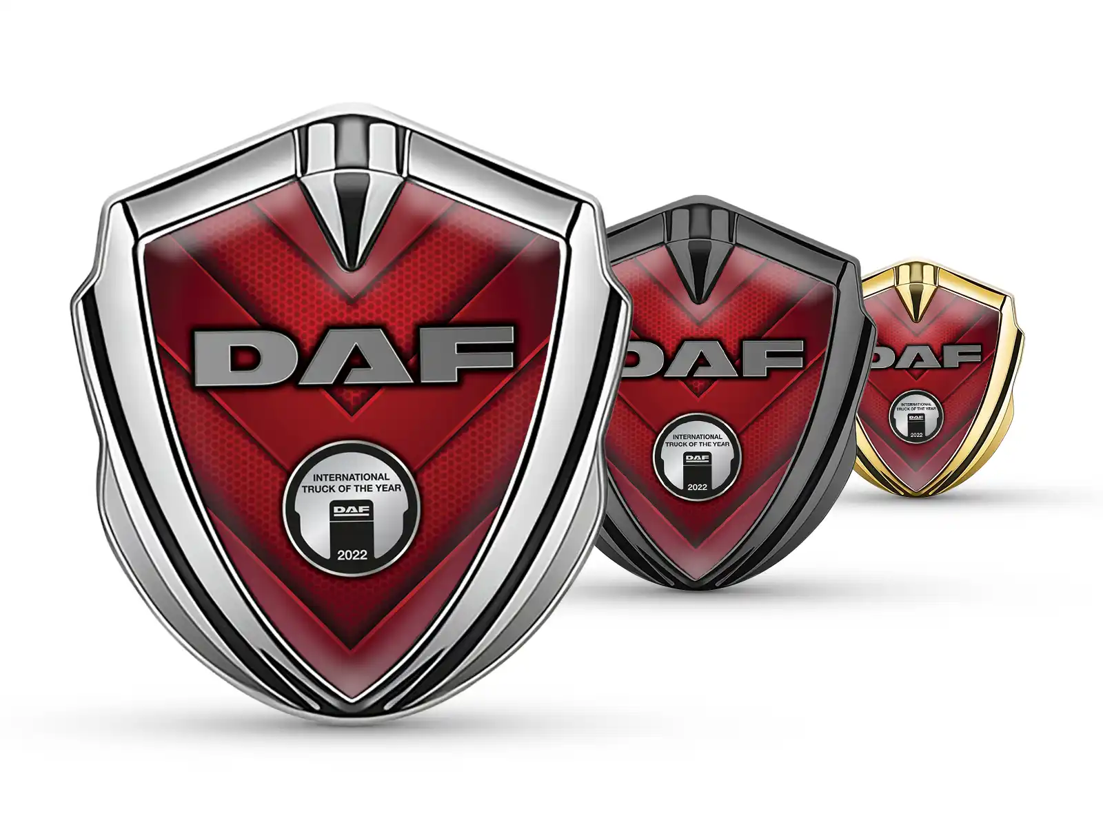 Daf Emblem Metal Badge Durable High-Quality Build
